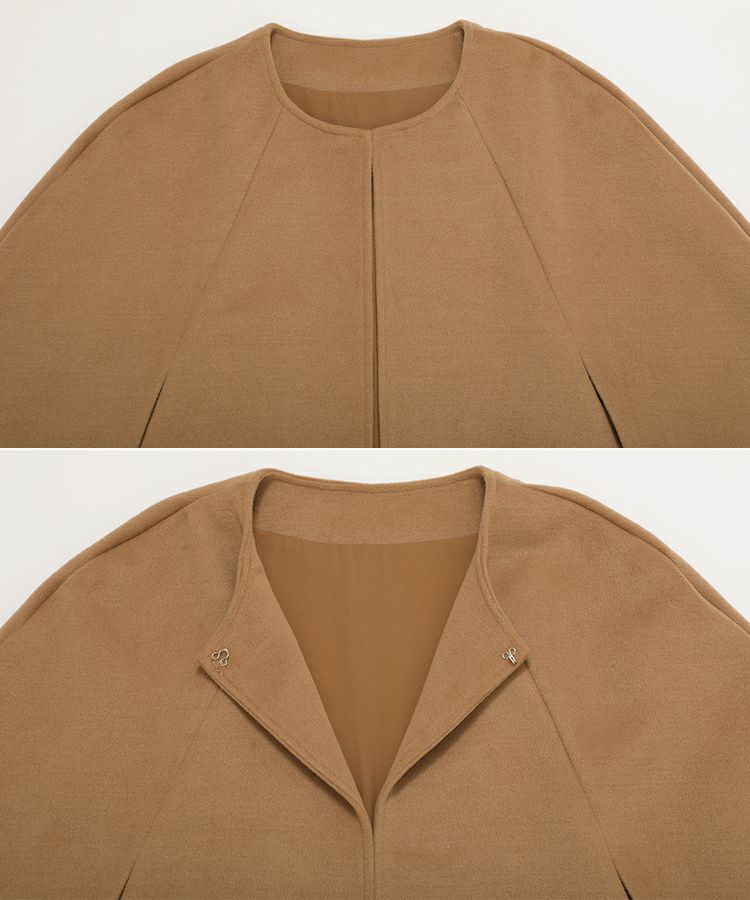 ウールライクケープコート【宅配便】 | Fit more 