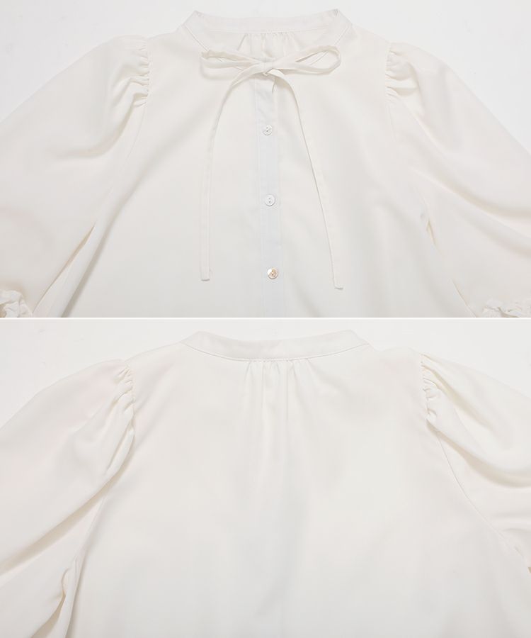 ZOZO限定商品】ボリュームフリルスリーブブラウス【メール便