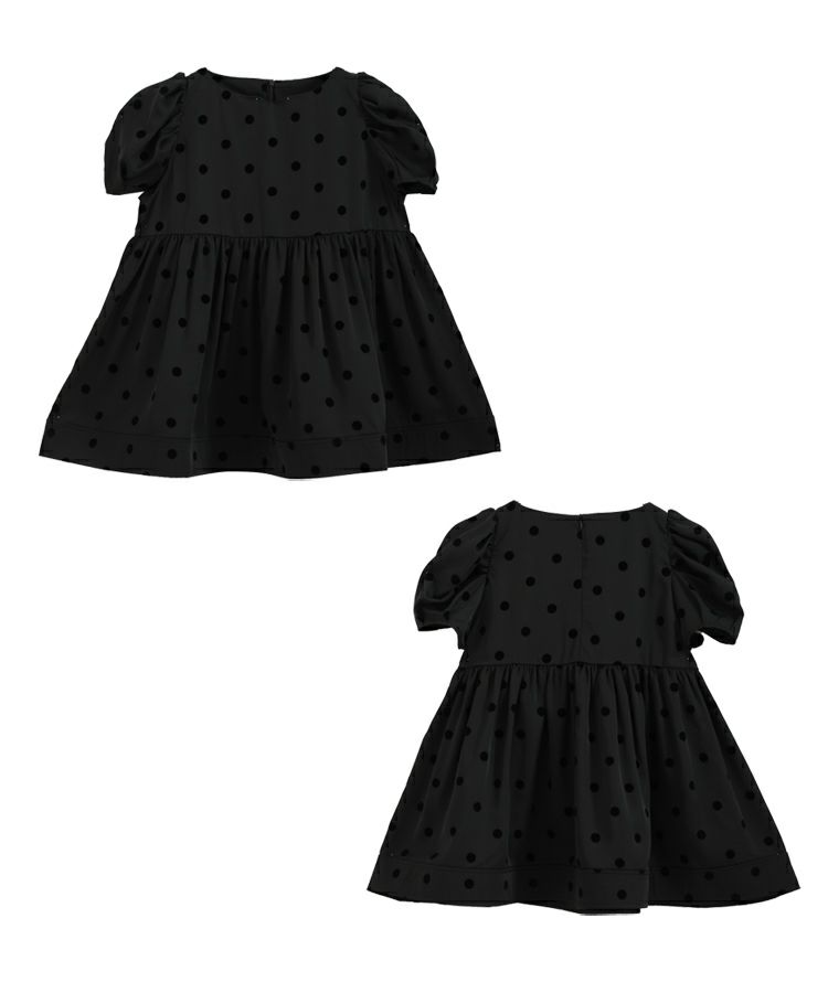 ZOZO限定商品】ハートネックフロッキードットトップス【宅配便】 | Fit  