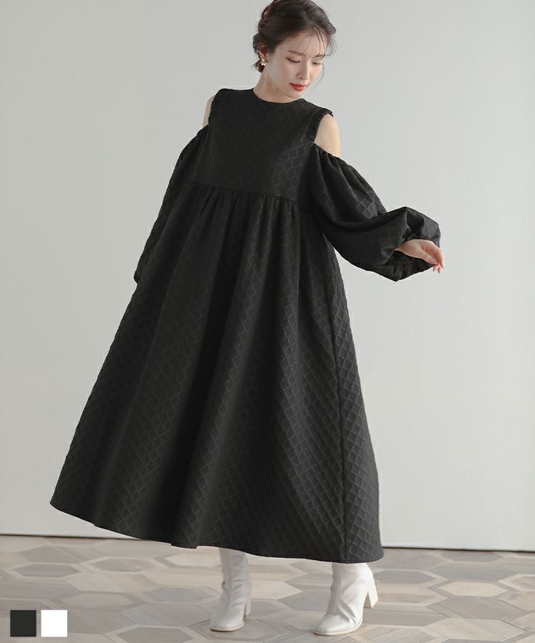 7/末迄限定出品プープレ麦とホップジャガードワンピース 