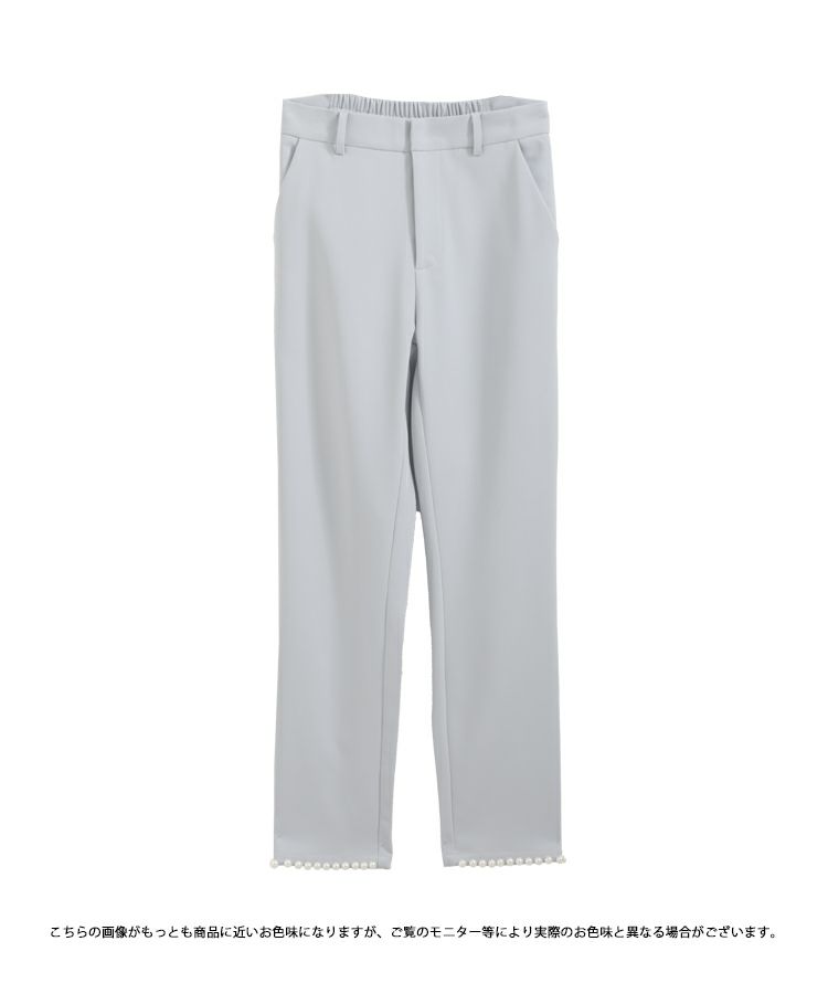Fit more フロントパールテーパードパンツ セール】フロントパールテーパードパンツ（その他パンツ）｜Fit