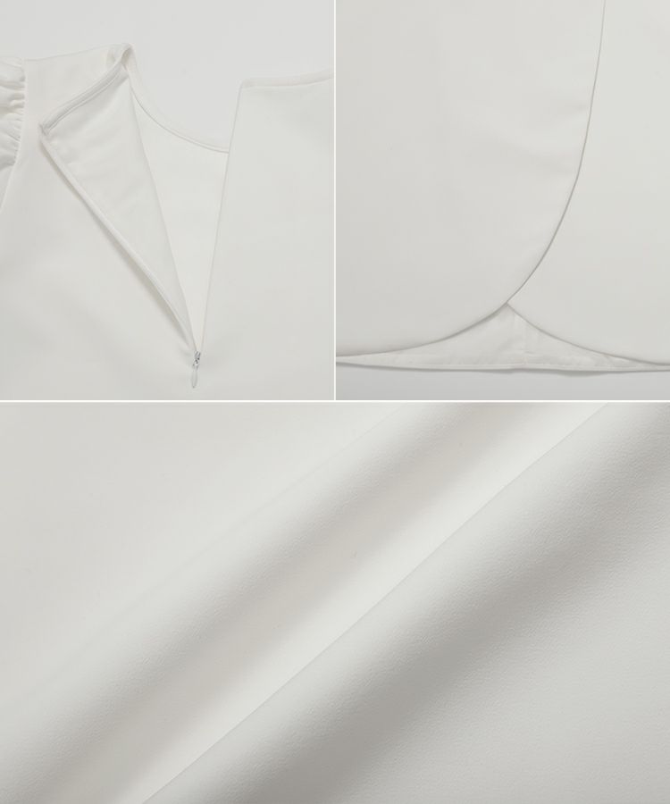 チューリップ袖リボントップス【宅配便】 | Fit more