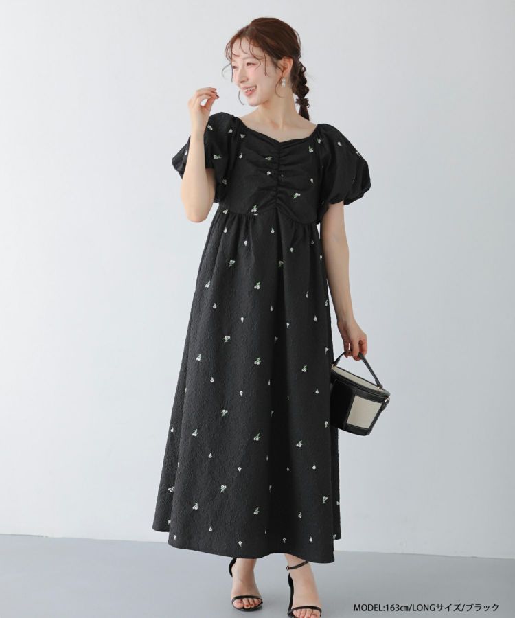 Swankiss ジャガードワンピース Swankiss（スワンキス）の「SX mademoiselle J/Q O/P