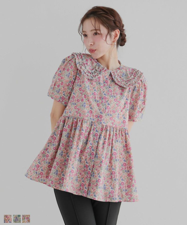 MINERTE tシャツ 「MINERTE」fringe tops / フリンジトップス