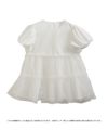 fitmore♡チュールレイヤードパフスリーブトップス♡ チュールレイヤードパフスリーブトップス【宅配便】 | Fit more