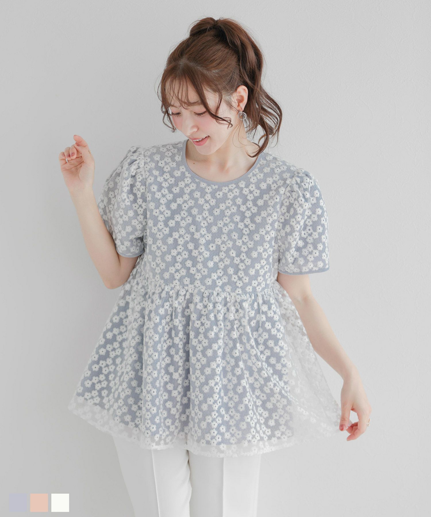 お買い得商店街 Fitmore フィットモア トップス 3点セット