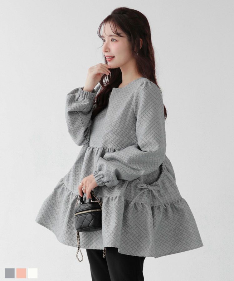 ショルダーリボンノースリーブ【宅配便】 | Fit more